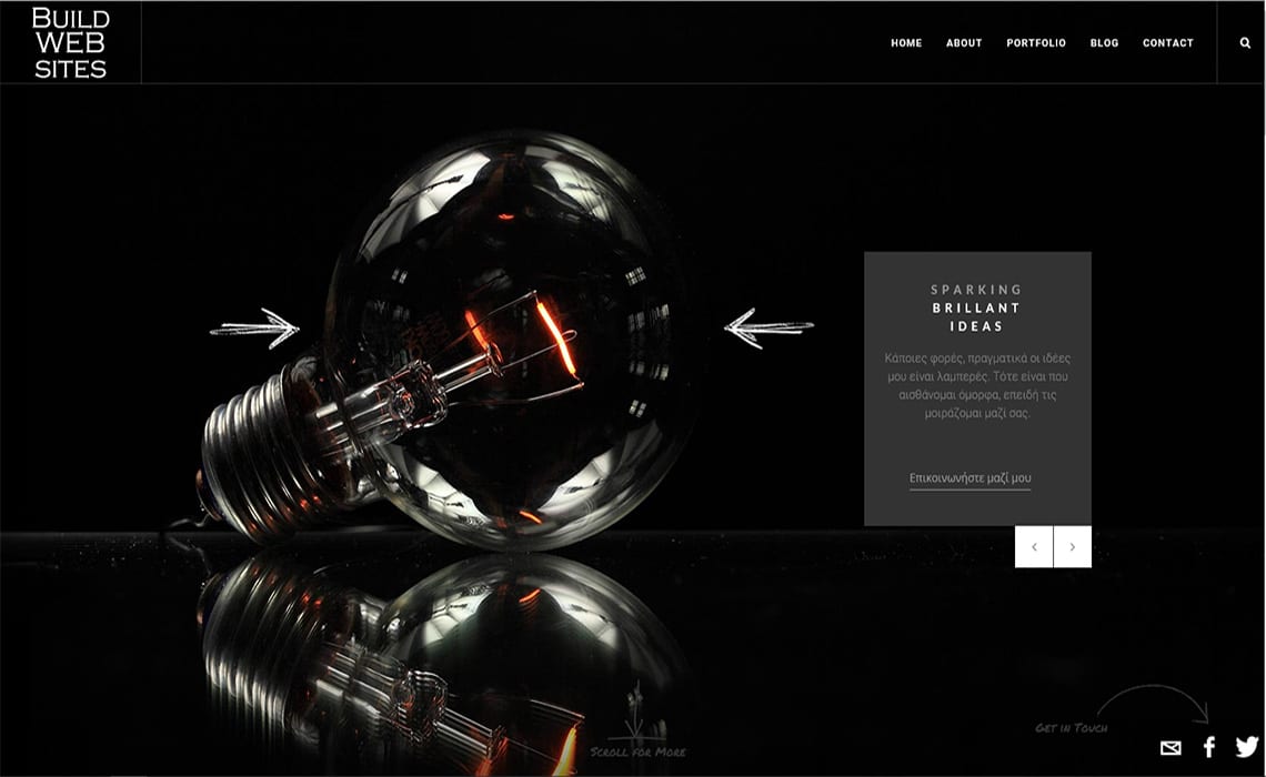 web development news & tips. Evangelos Demeslis, Freelance web Developer 6 Δεμεσλής Ευάγγελος personal portfolio - BuildWEBsites.gr