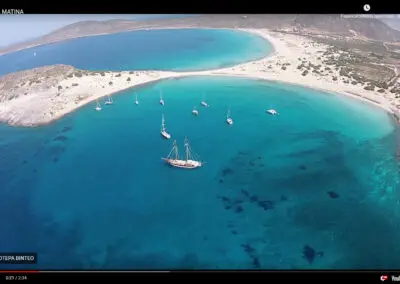 project : ms-matina.com. Motor Sailer Matina. Video #1