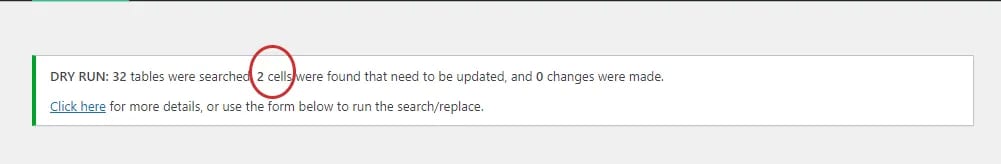 Better Search Replace Dry Run Better Search Replace Dry Run
