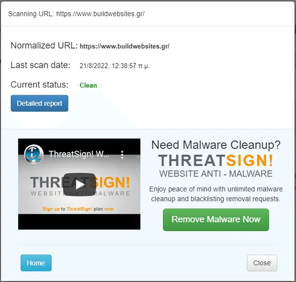report - quttera website malware scanner quttera website malware scanner report